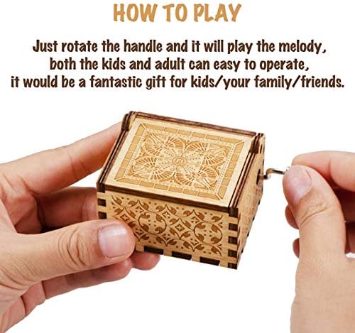 Ukebobo Wooden Happy Birthday Music Box - 16th Birthday Gift