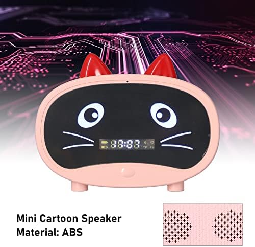 Digital Alarm Clock Speaker with Bluetooth and FM Radio