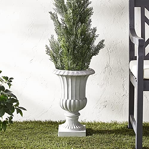 Nearly Natural 7507 Decorative Urn Gray 165 In H