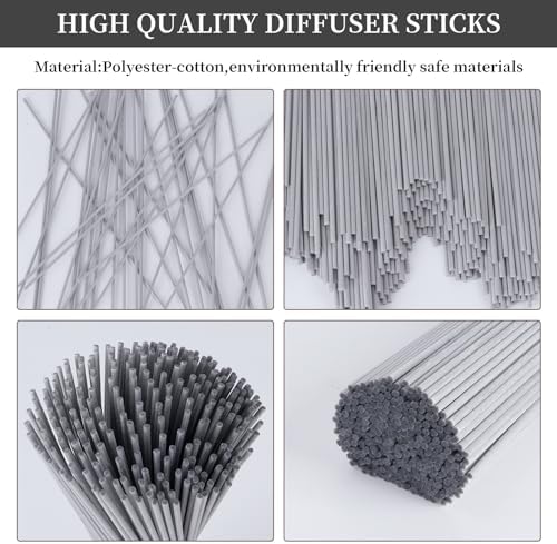 130Pcs Reed Diffuser Sticks - 10 Inch Natural Rattan Scented Wicks