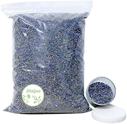 Jitejoe Dried Lavender Buds for Sachets and Candles 1 Pound Pack