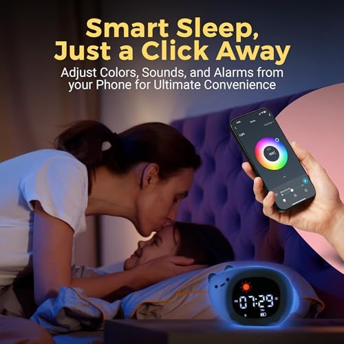 Bumble Bright Alarm Clock for Kids with App Control