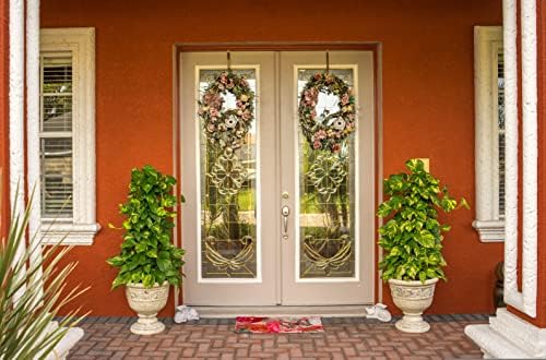 Iconikal 4 Pack Wreath Hangers 13 Inch 10 lb Capacity