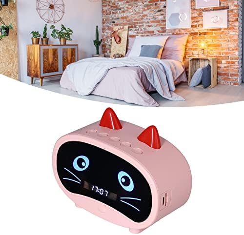 Digital Alarm Clock Speaker with Bluetooth and FM Radio