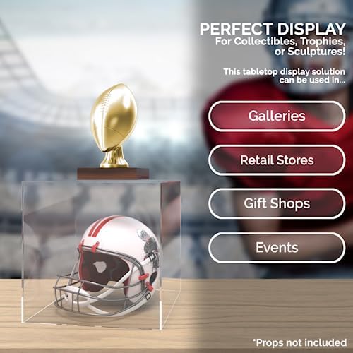 18 Inch Clear Acrylic Display Riser Box for Home and Events