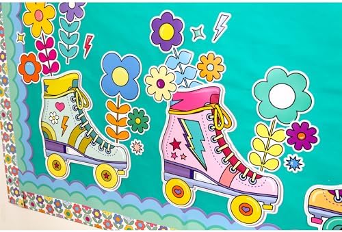 Happily Ever Elementary Retro Bulletin Board Set 103-Piece