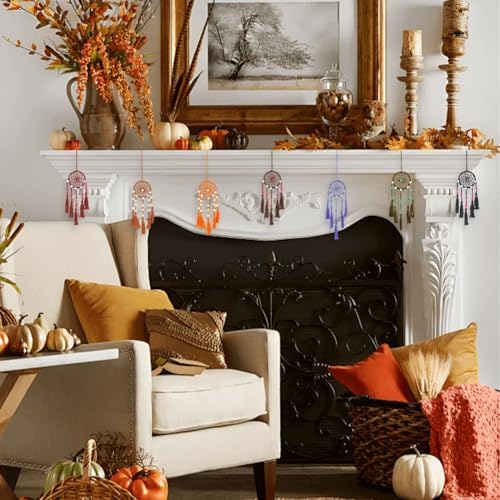 INFUNLY 24PCS DIY Dream Catcher Kit for Beginners