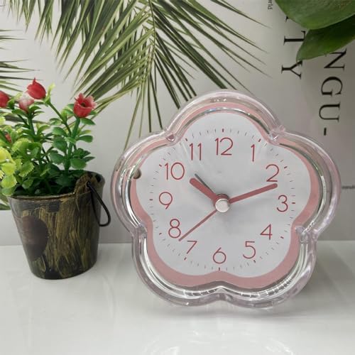 Hztyyier Flower Shape Alarm Clock for Kids