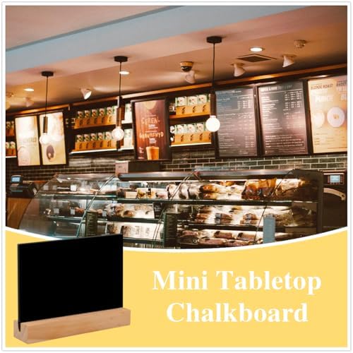 4x3 Inch Mini Chalkboards 10 Pcs Double Sided Signs