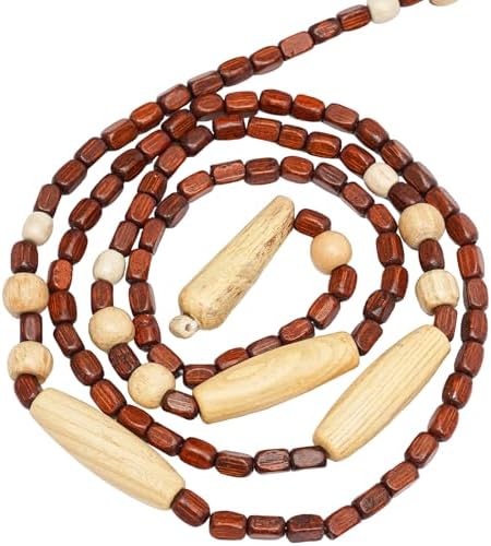 Handmade Wood Bamboo Door Bead Curtain Decor