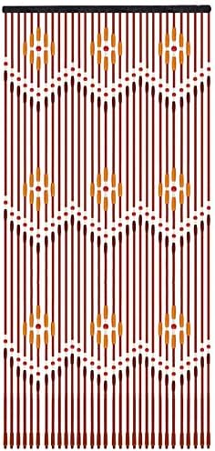 TFCFL Wooden Bead Curtain 31 Lines Door Divider