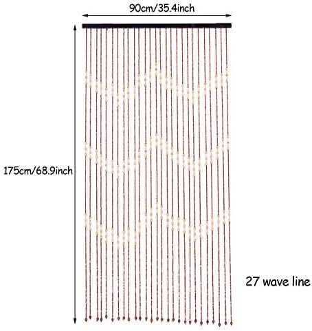 LOYALHEARTDY Door String Curtain 90x175cm
