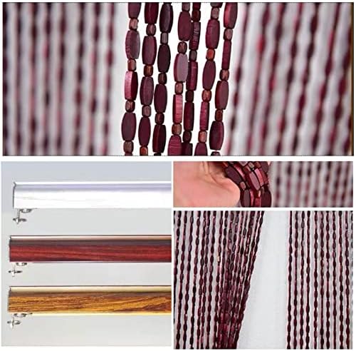 Bamboo Beaded Curtain for Doorways Handmade Custom Design