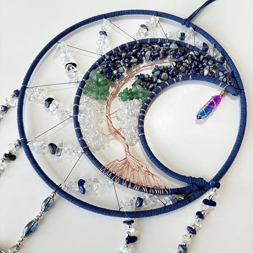 Handmade Tree of Life Dream Catcher Wall Hanging