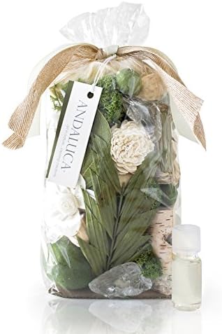 ANDALUCA Gardens of Bali Scented Potpourri 20 oz Bag Set