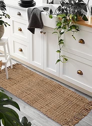 Hausattire Hand Woven Jute Rug 24x36 Inches