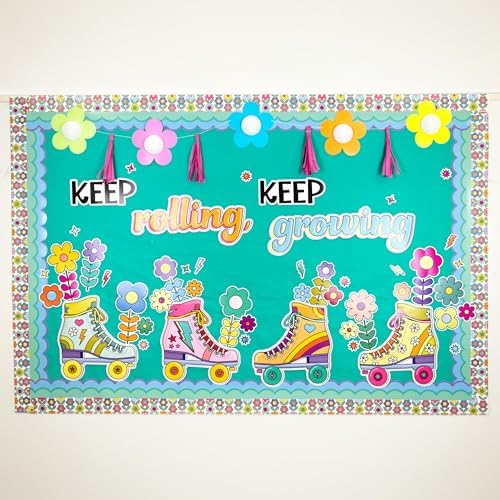Happily Ever Elementary Retro Bulletin Board Set 103-Piece