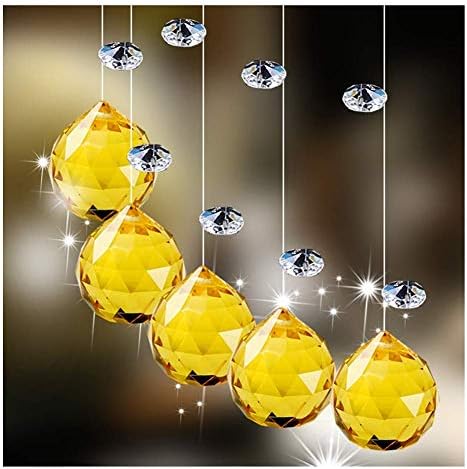 OKUOKA 50 Strands Crystal Bead Curtain for Doorways