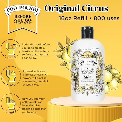 Poo-Pourri Before-You-Go Toilet Spray Refill Original
