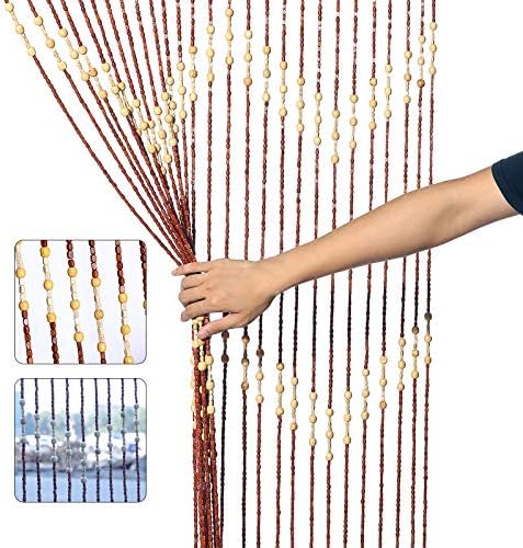 LOYALHEARTDY Door String Curtain 90x175cm