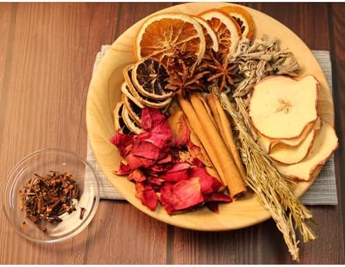 Cinnamon Cloves Rosemary Potpourri Simmer Pot Set