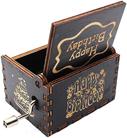 Ukebobo Wooden Happy Birthday Music Box - 16th Birthday Gift