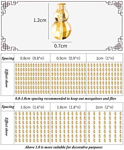 Clear Gourd Beaded Curtains 100 Strand 100x200cm