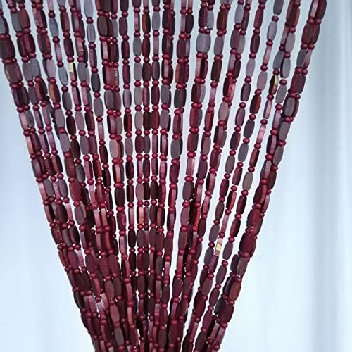 Bamboo Beaded Curtain for Doorways Handmade Custom Design