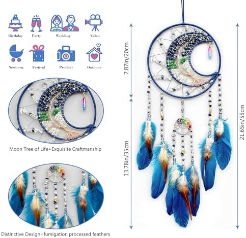 Handmade Tree of Life Dream Catcher Wall Hanging
