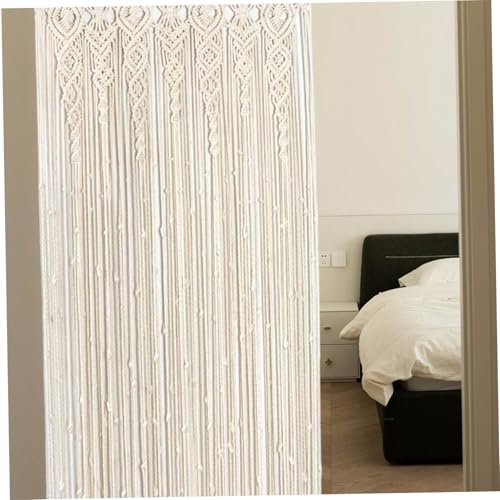 Boho Macrame Curtains 35x71 Inch Decorative Room Divider