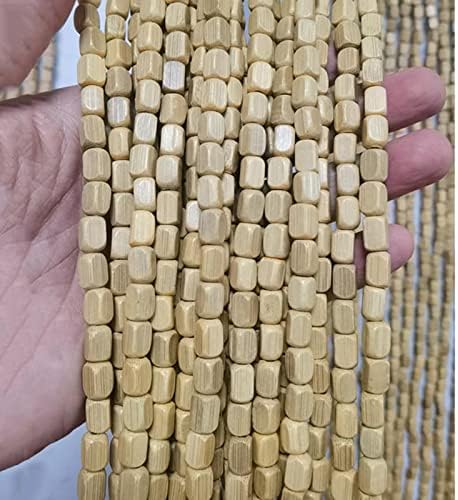 Bamboo Beaded Curtain for Doorway and Room Dividers