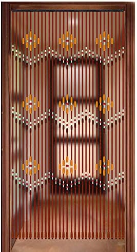 TFCFL Wooden Bead Curtain 31 Lines Door Divider