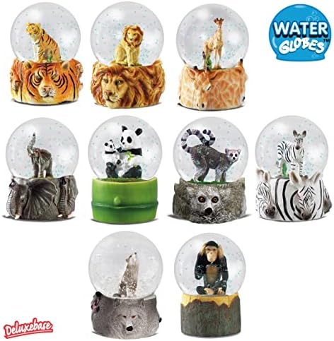 Deluxebase Water Globe with Seahorse Figurine