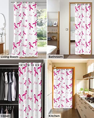 Love Hope Doorway Curtains - 42x84 Blackout Panels