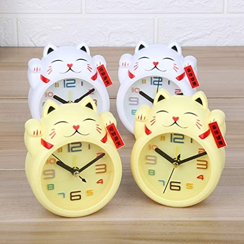 DDARK Alarm Clock Mini Cute Figure Clock with Night Light