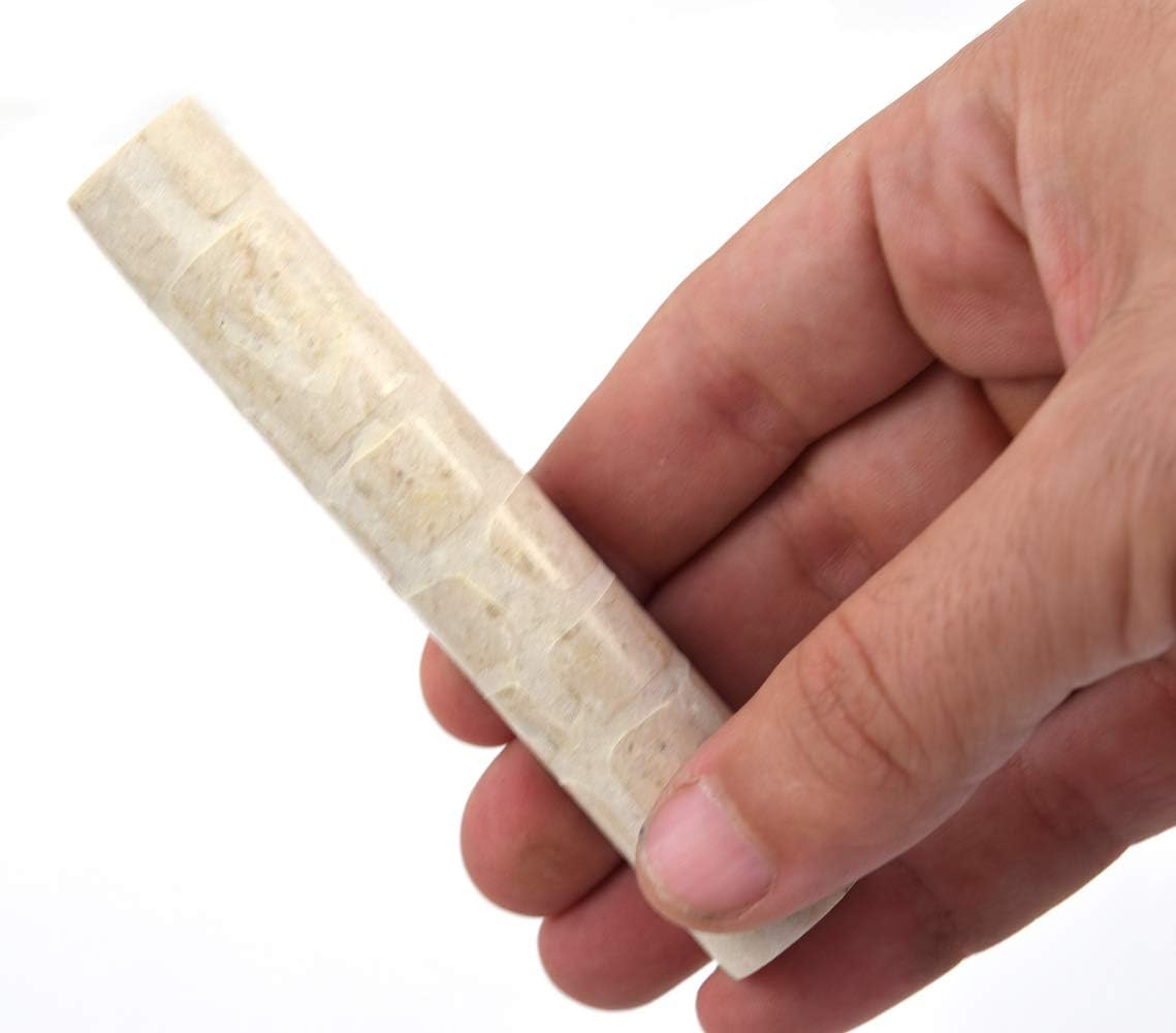 Peer Havtarah Jerusalem Stone Mezuzah Case White