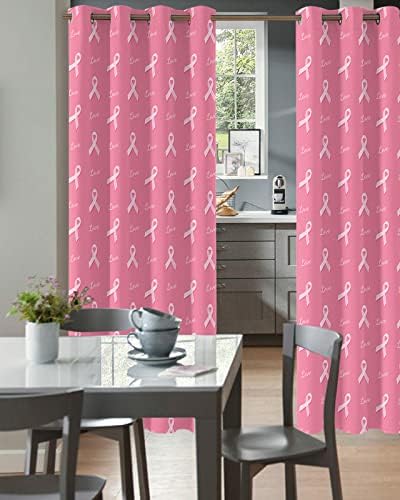 Pink String Doorway Curtains 54x78 Blackout Panels