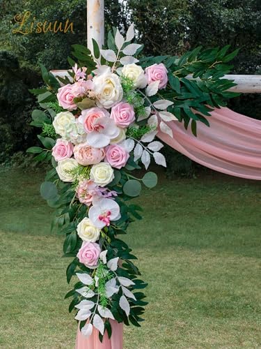 Wedding Arch Flowers Artificial Decor Pack of 3