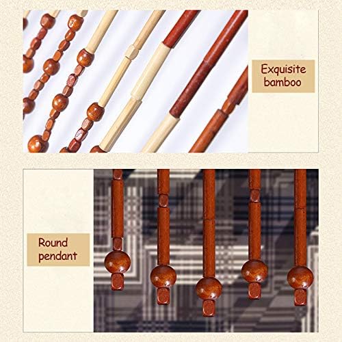 LOYALHEARTDY Wooden Bead Curtain Divider