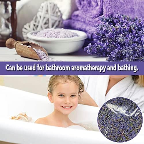 Jitejoe Dried Lavender Buds for Sachets and Candles 1 Pound Pack