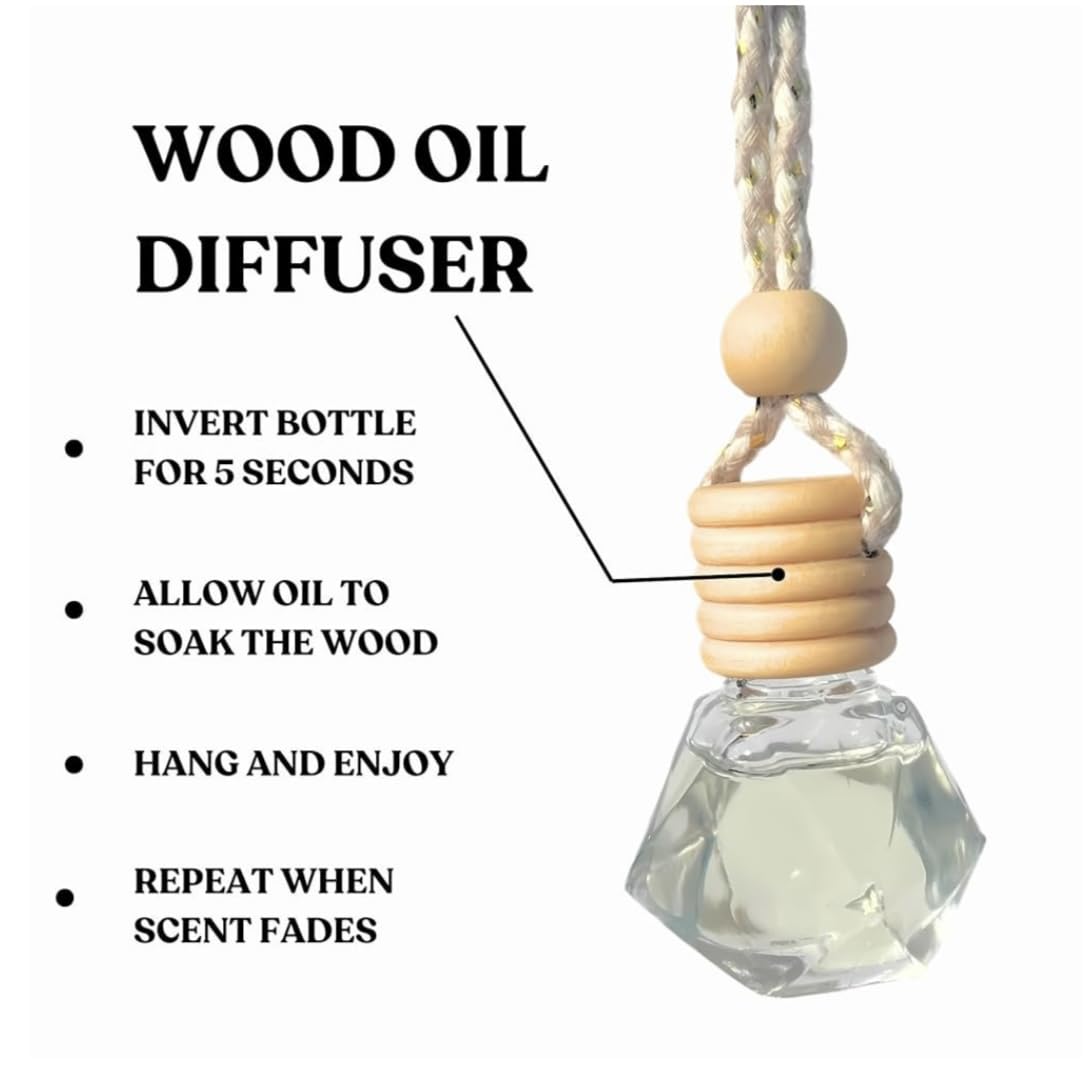 Hily Candles Car Diffuser - Palo Santo Eucalyptus 8ml