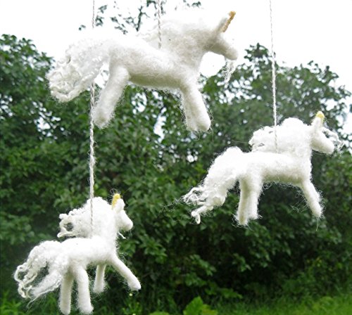 Whimsical Unicorn Baby Mobile for Nursery