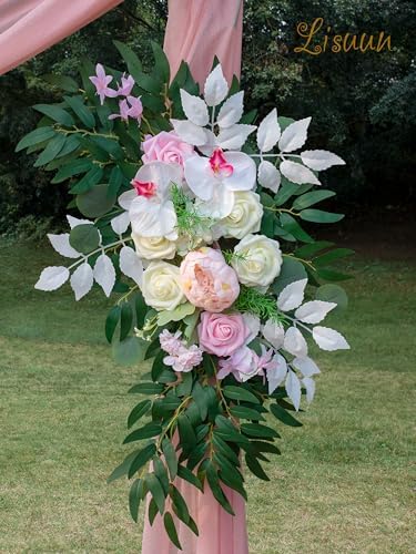Wedding Arch Flowers Artificial Decor Pack of 3