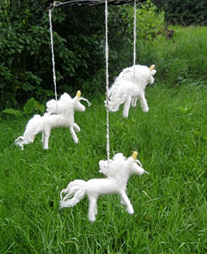 Whimsical Unicorn Baby Mobile for Nursery