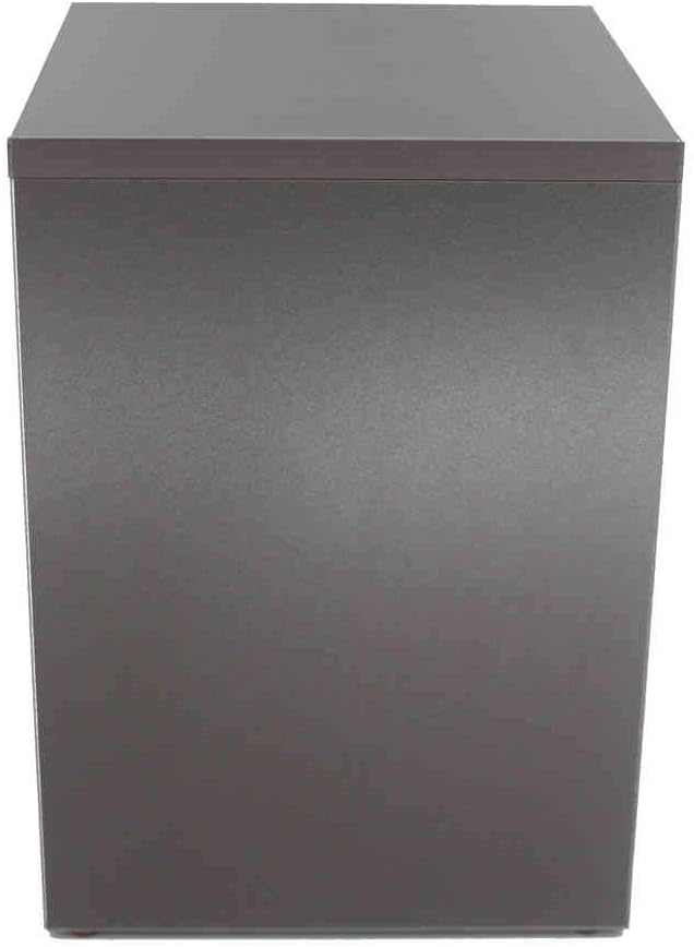 FixtureDisplays 115x115x36 Inch Grey Wood Cube Display Riser Stand 1