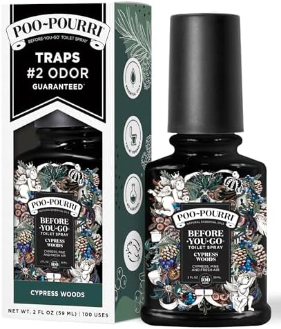 Poo-Pourri Before-You-Go Toilet Spray 2 Fl Oz Cypress Woods