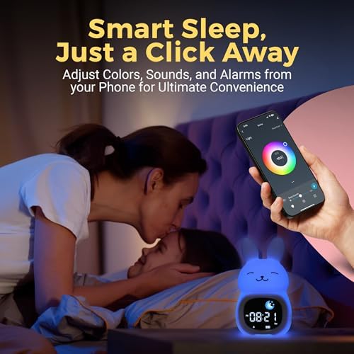 Bumble Bright Go Glow Bunny Smart Alarm Clock