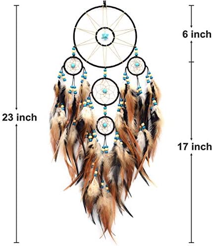 Urdeoms Large Black Dream Catcher Wall Decor