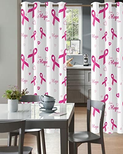 Love Hope Doorway Curtains - 42x84 Blackout Panels