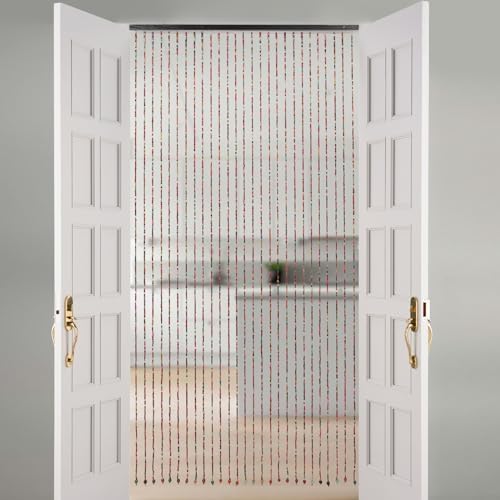 Bamboo Beaded Curtain for Bedroom and Party